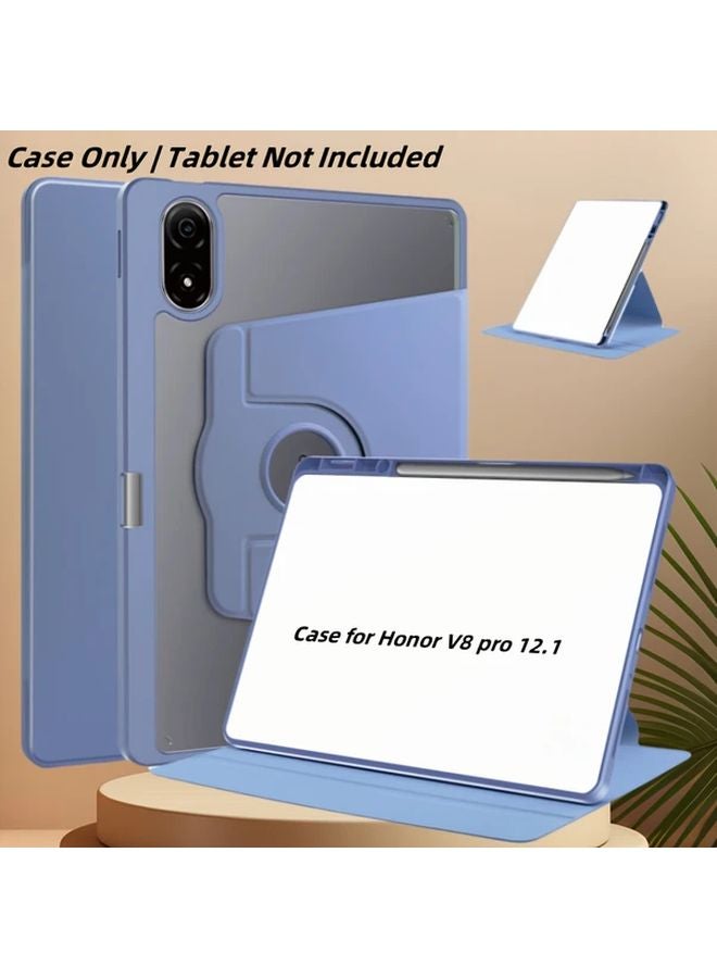 Honor Pad V8 Pro 12.1 Inch Tablet Case Dark Night Green Rotating Stand Auto Sleep Wake Hard Shell Cover - Image 5
